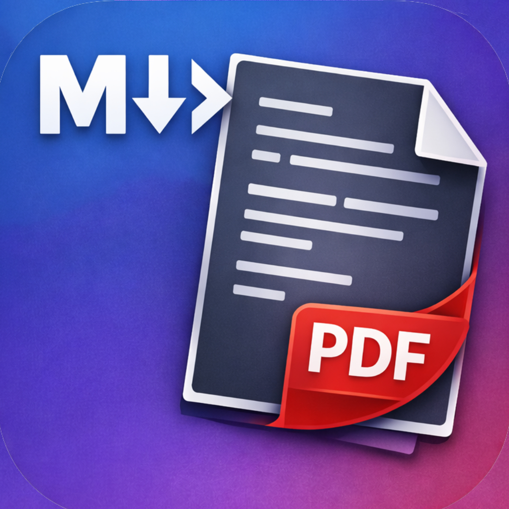 Markdown PDF Icon